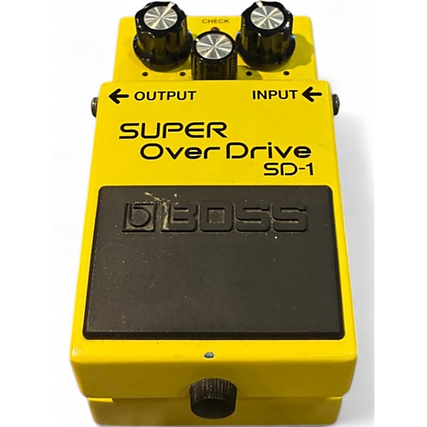 Used BOSS SD1 Super Overdrive Effect Pedal