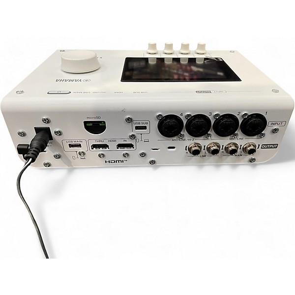 Used Yamaha URX44V 6 in/4 out Dual USB-C Audio/Video Interface Audio Interface
