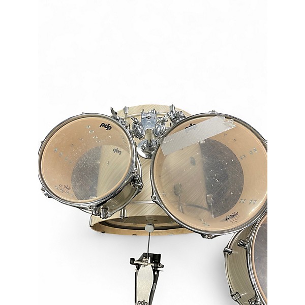 Used PDP by DW 4 Piece Concept Series TWISTED IVORY Drum Kit