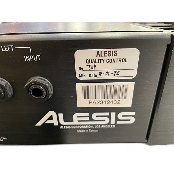 Used Alesis RA100 Power Amp