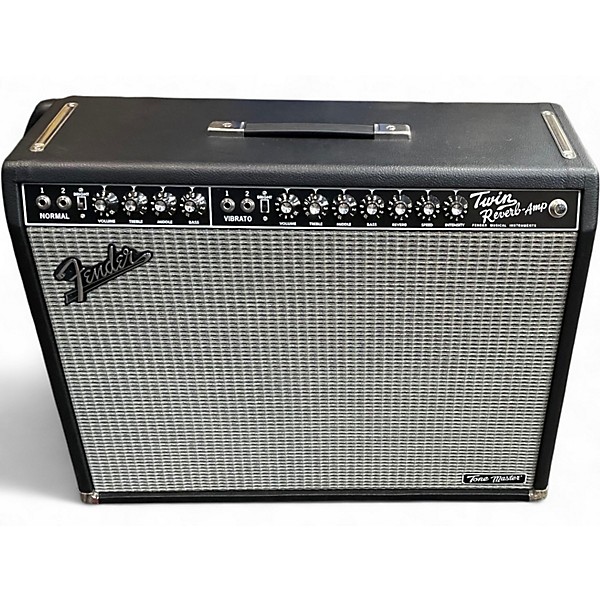 Used Fender Tone Master Twin Reverb 100W 2x12 Guitar Combo Amp