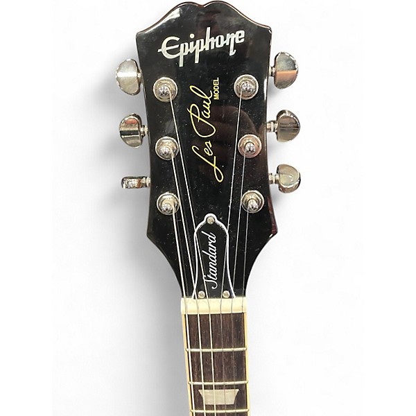 Used 2025 Epiphone LES PAUL STANDARD '60S FIGURED Lemonburst Solid Body Electric Guitar