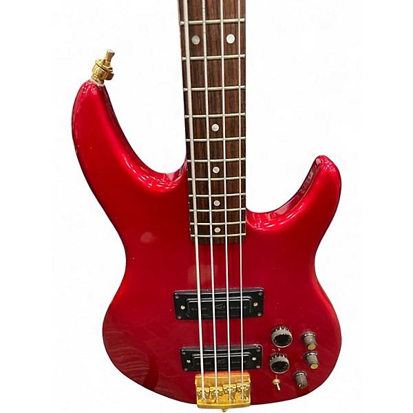 Used Peavey Dyna Bass Candy Apple Red Electric Bass Guitar