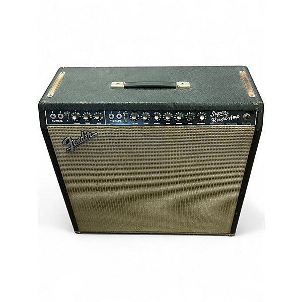 Used Fender Super Reverb 4x10 Tube Guitar Combo Amp