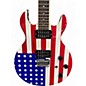 Used Schecter Guitar Research S1 American Flag American Flag Solid Body Electric Guitar