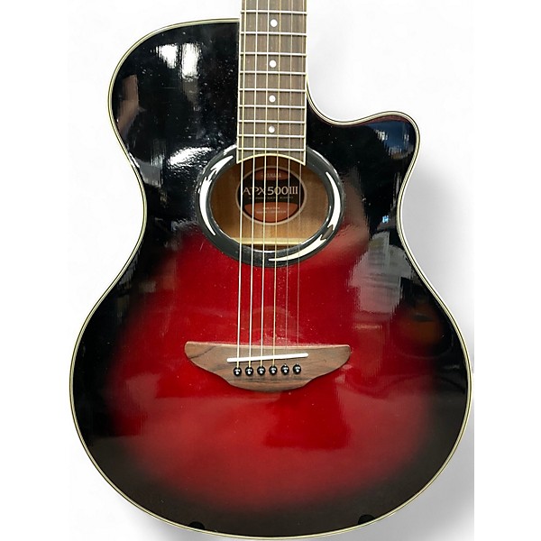 Used Yamaha APX500III Vintage Sunburst Acoustic Electric Guitar