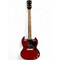 Vintage 1964 Gibson SG JR Cherry Solid Body Electric Guitar thumbnail