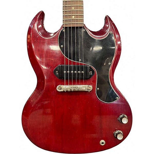 Vintage 1964 Gibson SG JR Cherry Solid Body Electric Guitar