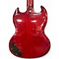 Vintage 1964 Gibson SG JR Cherry Solid Body Electric Guitar