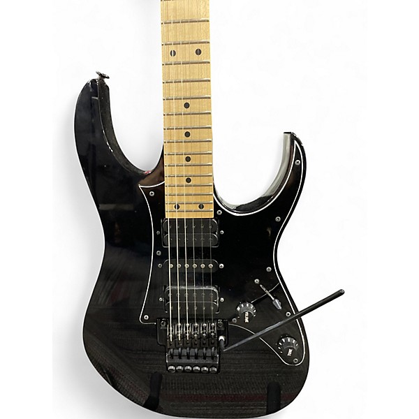 Used Ibanez RG550 Genesis Collection Black Solid Body Electric Guitar