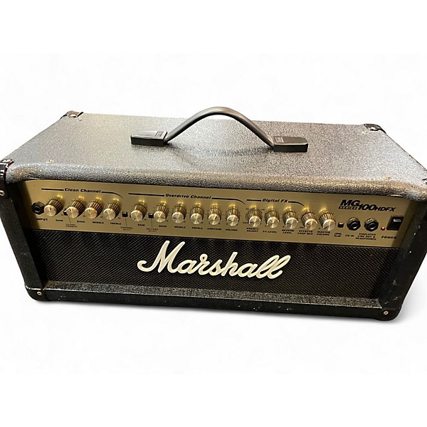 Used Marshall MG100HDFX 100W Solid State Guitar Amp Head