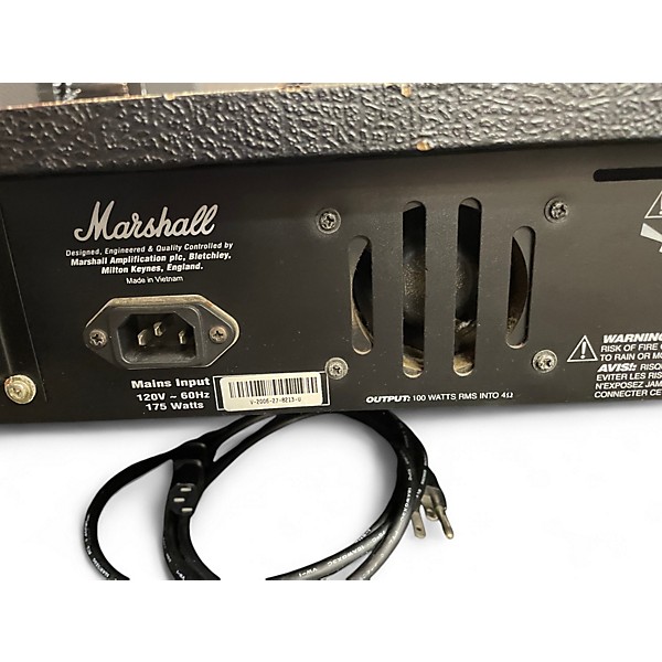 Used Marshall MG100HDFX 100W Solid State Guitar Amp Head