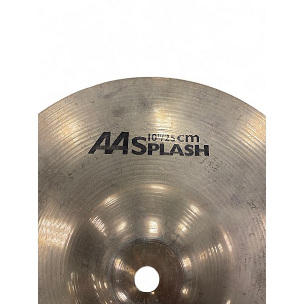 Used SABIAN 10in AA Splash Cymbal