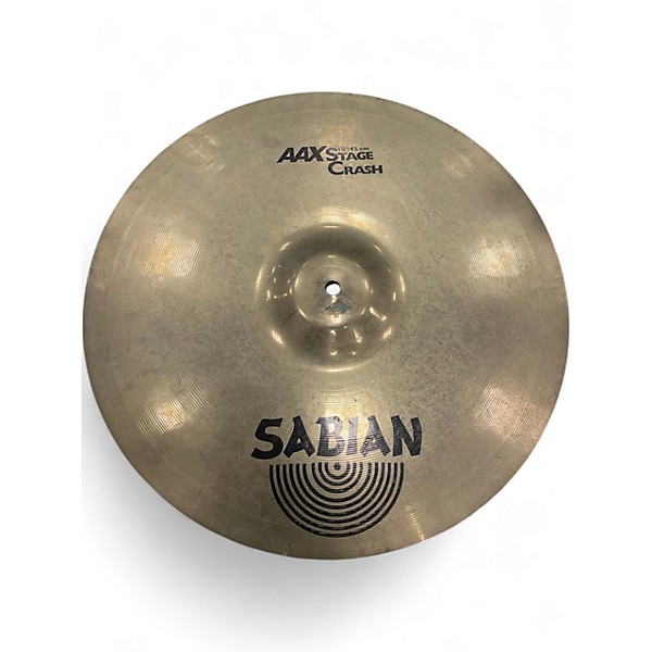 Used SABIAN 18in AAX Stage Crash Cymbal