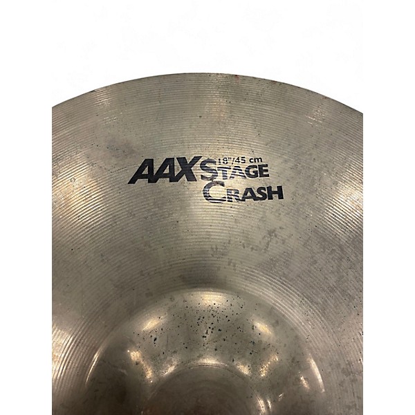 Used SABIAN 18in AAX Stage Crash Cymbal