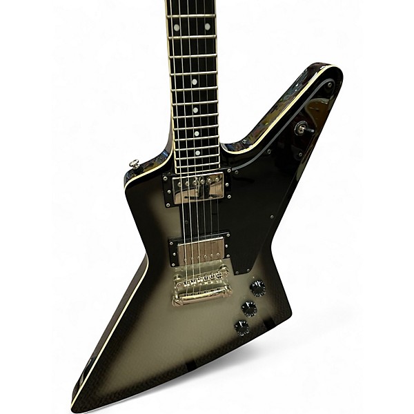 Used Epiphone Brendon Small Thunderhorse Explorer Silverburst Solid Body Electric Guitar