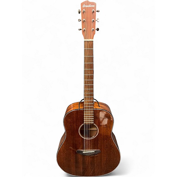 Used Breedlove Pursuit Dreadnought Mahogany Mahogany Acoustic Electric Guitar