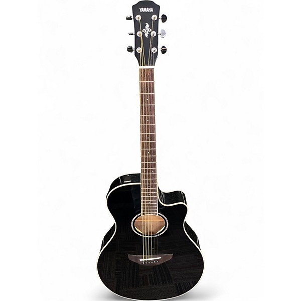 Used Yamaha APX600 Black Acoustic Electric Guitar