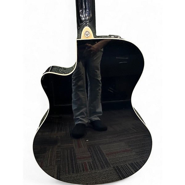 Used Yamaha APX600 Black Acoustic Electric Guitar