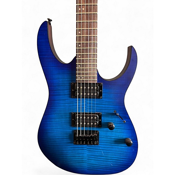 Used Ibanez RG6003FM Blue Burst Solid Body Electric Guitar