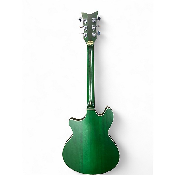 Used Schecter Guitar Research T S/H-1 Emerald Green Hollow Body Electric Guitar