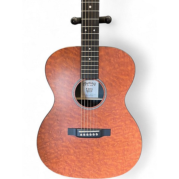 Used Martin Special Birdseye HPL X Series 000 Cognac Acoustic Electric Guitar