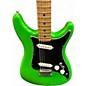 Used Fender Player Lead II Lime Green Solid Body Electric Guitar