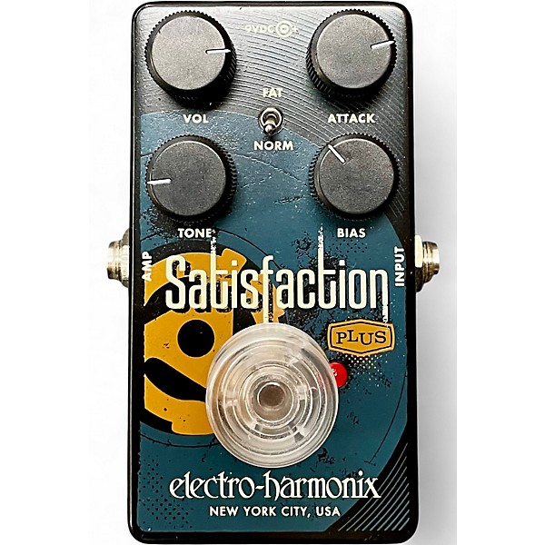 Used Electro-Harmonix Satisfaction Plus Fuzz Effect Pedal