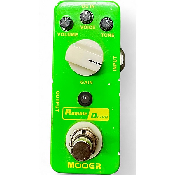 Used Mooer RUMBLE DRIVE Effect Pedal