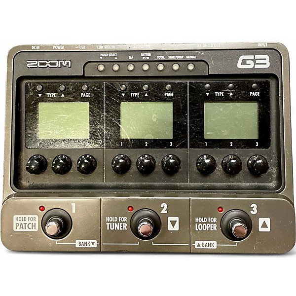 Used Zoom G3 Effect Processor