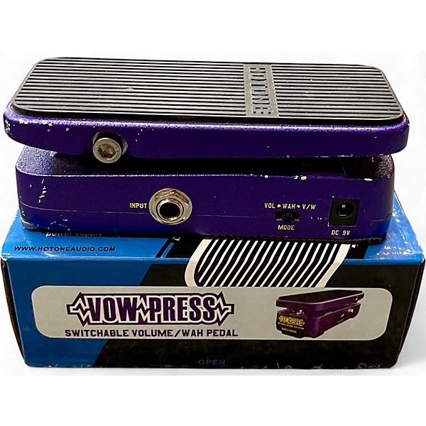 Used Hotone Effects VOW PRESS Pedal
