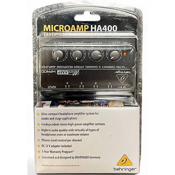 Used Behringer HA400 Headphone Amp