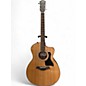 Used Taylor 114CE Natural Acoustic Electric Guitar thumbnail