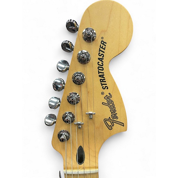 Used Fender Standard Stratocaster Olympic White Solid Body Electric Guitar