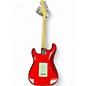 Used Fender Standard Stratocaster Candy Apple Red Solid Body Electric Guitar