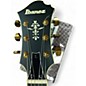 Used Ibanez PM3C SATIN BLACK Hollow Body Electric Guitar