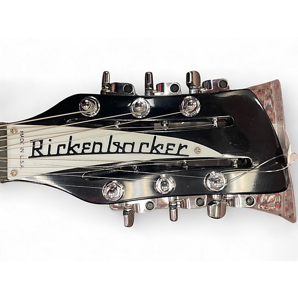 Used Rickenbacher 360/12 BLACK Hollow Body Electric Guitar