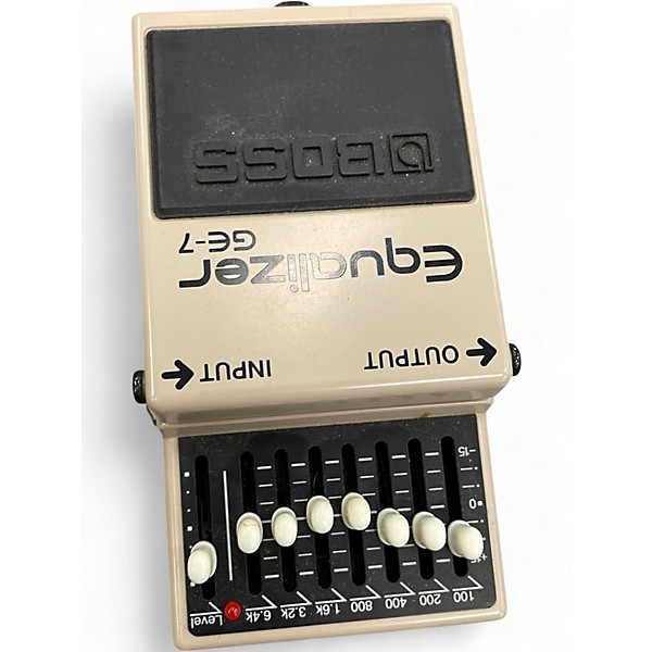 Used BOSS GE7 EQUALIZER Pedal