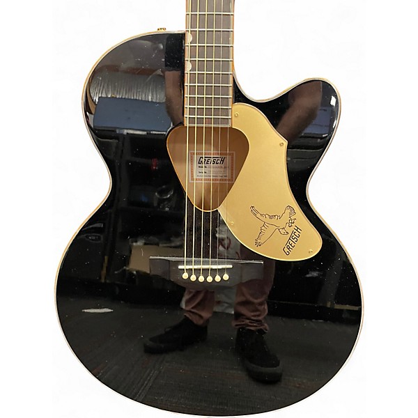 Used Gretsch Guitars G5022CBFE Rancher Jumbo Black Acoustic Electric Guitar