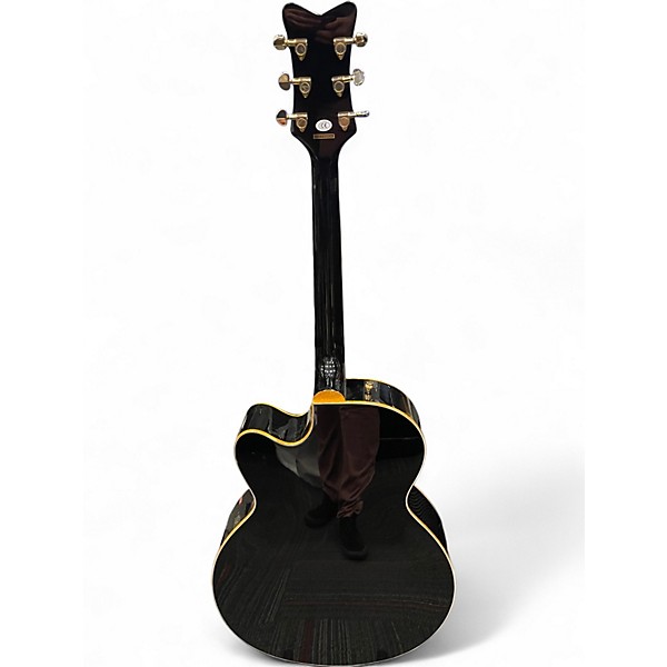 Used Gretsch Guitars G5022CBFE Rancher Jumbo Black Acoustic Electric Guitar