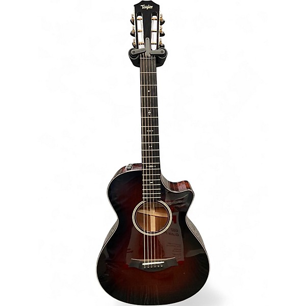 Used Taylor 522CE 12 Fret V Class Shaded Edgeburst Acoustic Electric Guitar