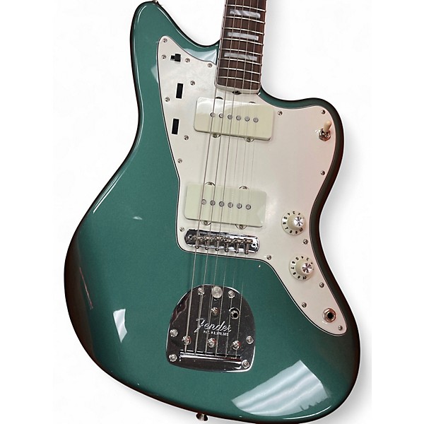 Used Fender AMERICAN VINTAGE II 66 JAZZMASTER Sherwood Green Metallic Solid Body Electric Guitar
