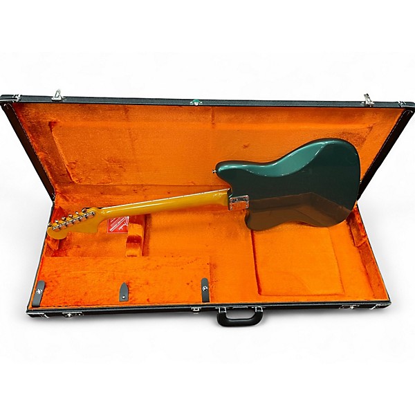 Used Fender AMERICAN VINTAGE II 66 JAZZMASTER Sherwood Green Metallic Solid Body Electric Guitar