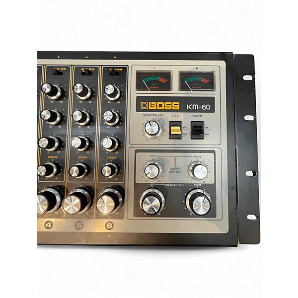 Used 1980s KORG KM-60 Unpowered Mixer