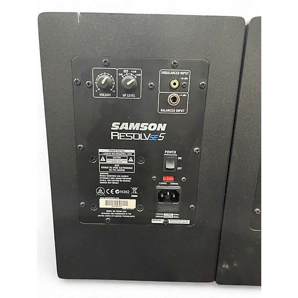 Used Samson RESOLVE SE6 PAIR Powered Monitor