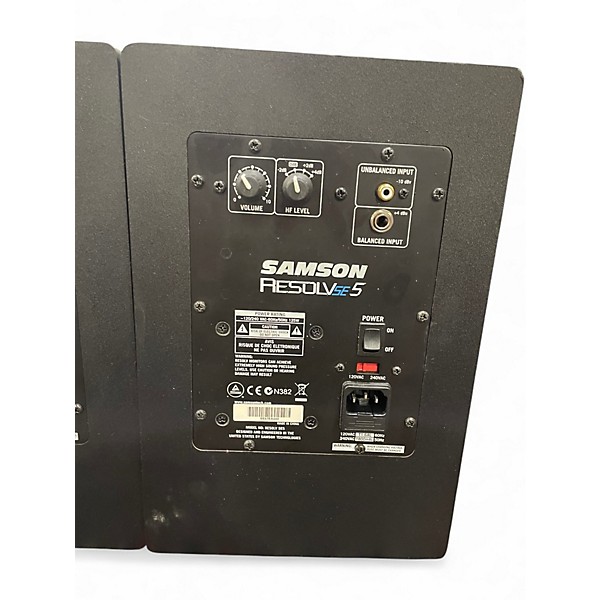 Used Samson RESOLVE SE6 PAIR Powered Monitor