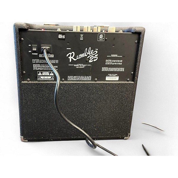 Used Fender Rumble 25 25W 1x8 Bass Combo Amp