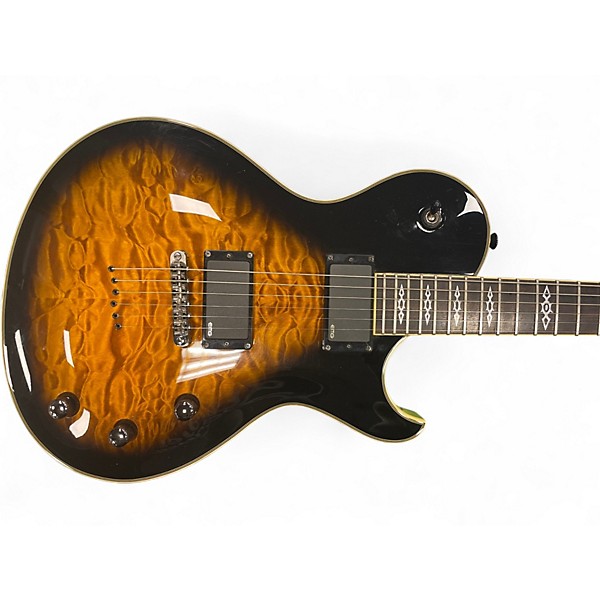 Used Schecter Guitar Research Hellraiser Special Solo 6 Sunburst Solid Body Electric Guitar