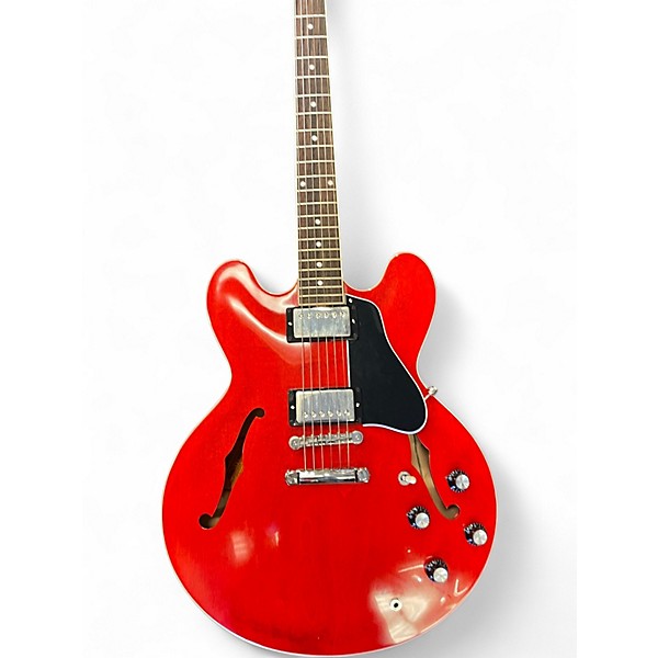 Used Gibson ES335 RED Hollow Body Electric Guitar