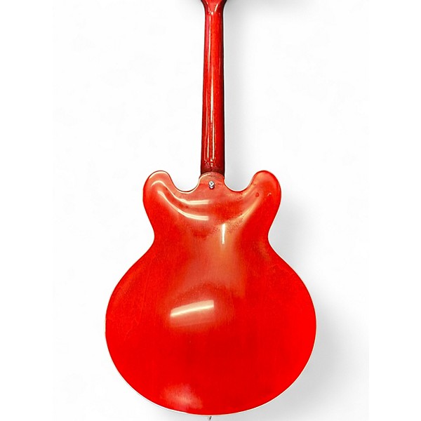 Used Gibson ES335 RED Hollow Body Electric Guitar